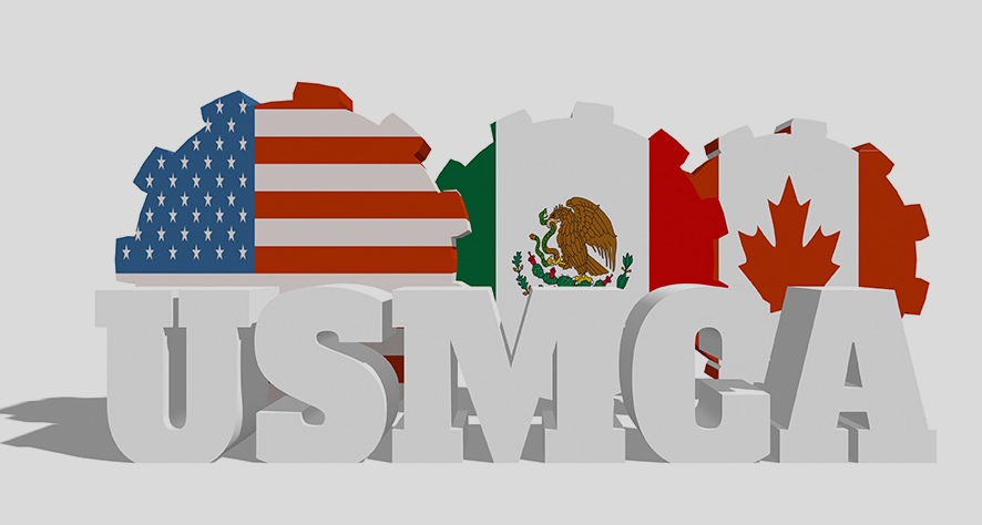 How does USMCA impact international shipping?
